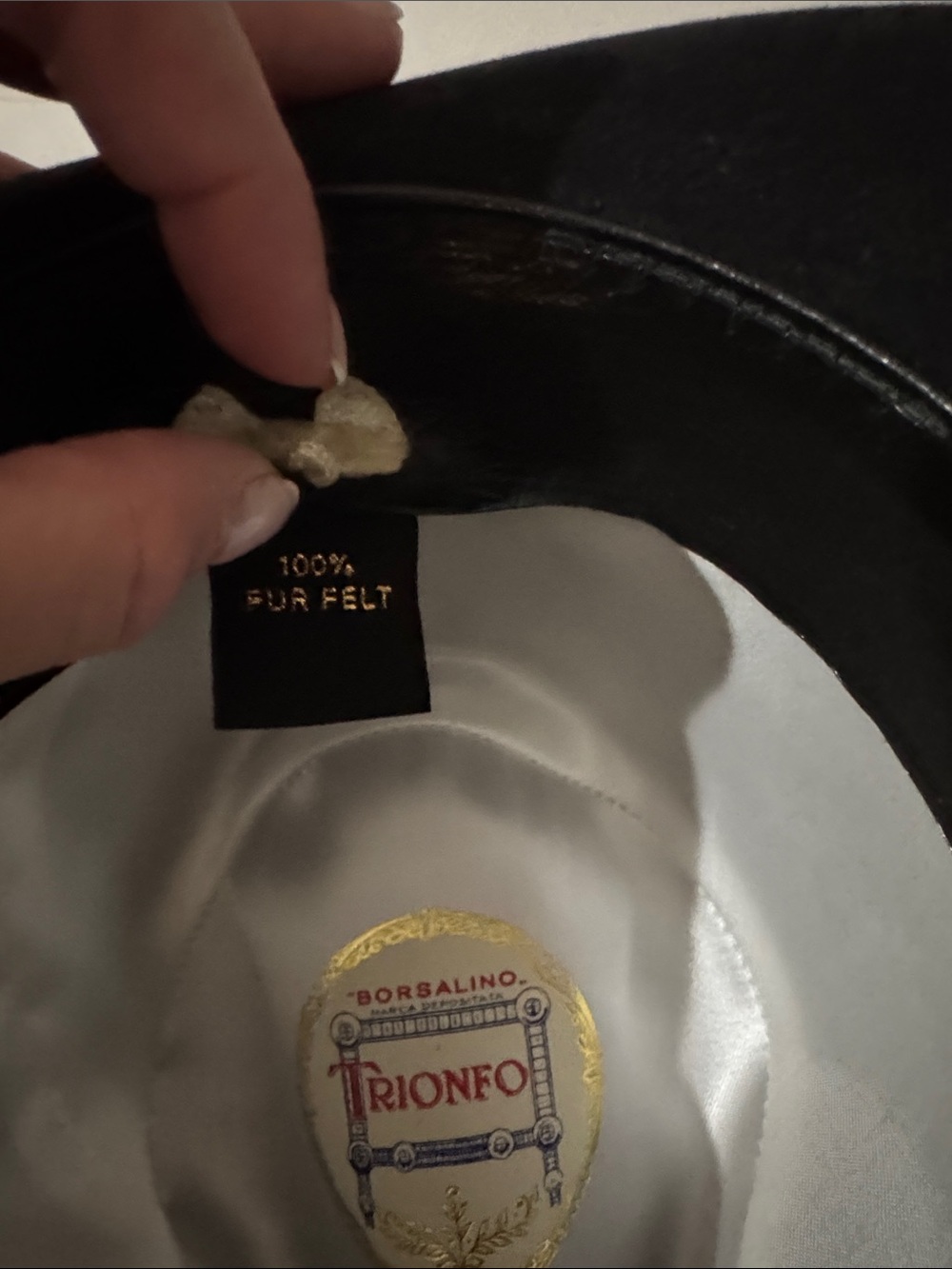 Borsalino Armando Trionfo hat - Picture 7 of 8